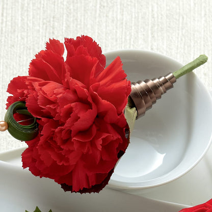 Red Carnation Boutonniere –  Trail Florist Incorporated, Trail BC